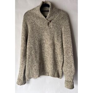 Vintage Eddie Bauer Women's Sweater‎ Small Shawl Collar